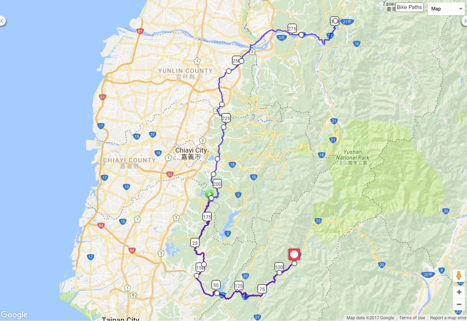 taiwan motorcycle tour